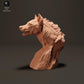 Productfoto dierenfiguur Animal Den Miniatures 2: wild dierfiguur: gevlekte hyena - buste (23_08_14)