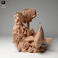 Productfoto dierenfiguur Animal Den Miniatures 0: Zeedier dierenfiguur: steilkop-papegaaivis (24_05_01)
