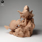 Productfoto dierenfiguur Animal Den Miniatures 1: Zeedierfiguur: Steilkop-papegaaivis (24_05_01)