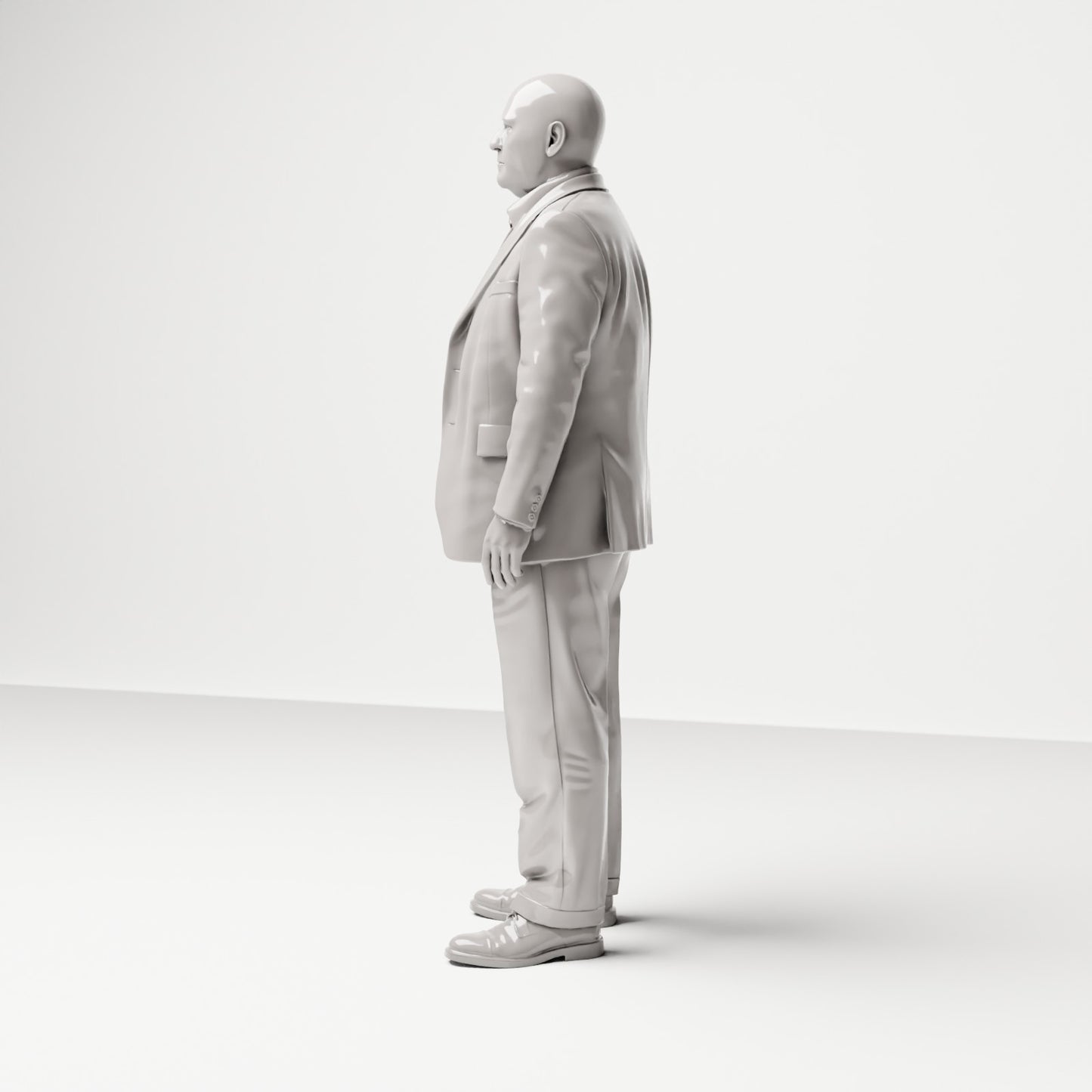 Staande figuur: zakenman in pak (ref. nr. 508) - volledig studioaanzicht 3