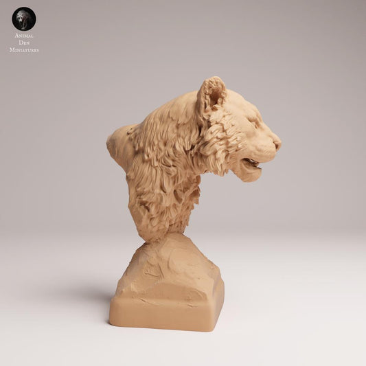 Productfoto 0: Wild dierfiguur: Sumatra-tijger - buste (25_03_08)