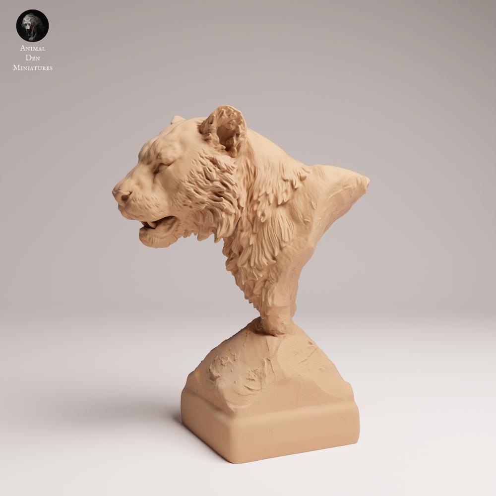 Productfoto 1: Wild dierfiguur: Sumatra-tijger - buste (25_03_08)