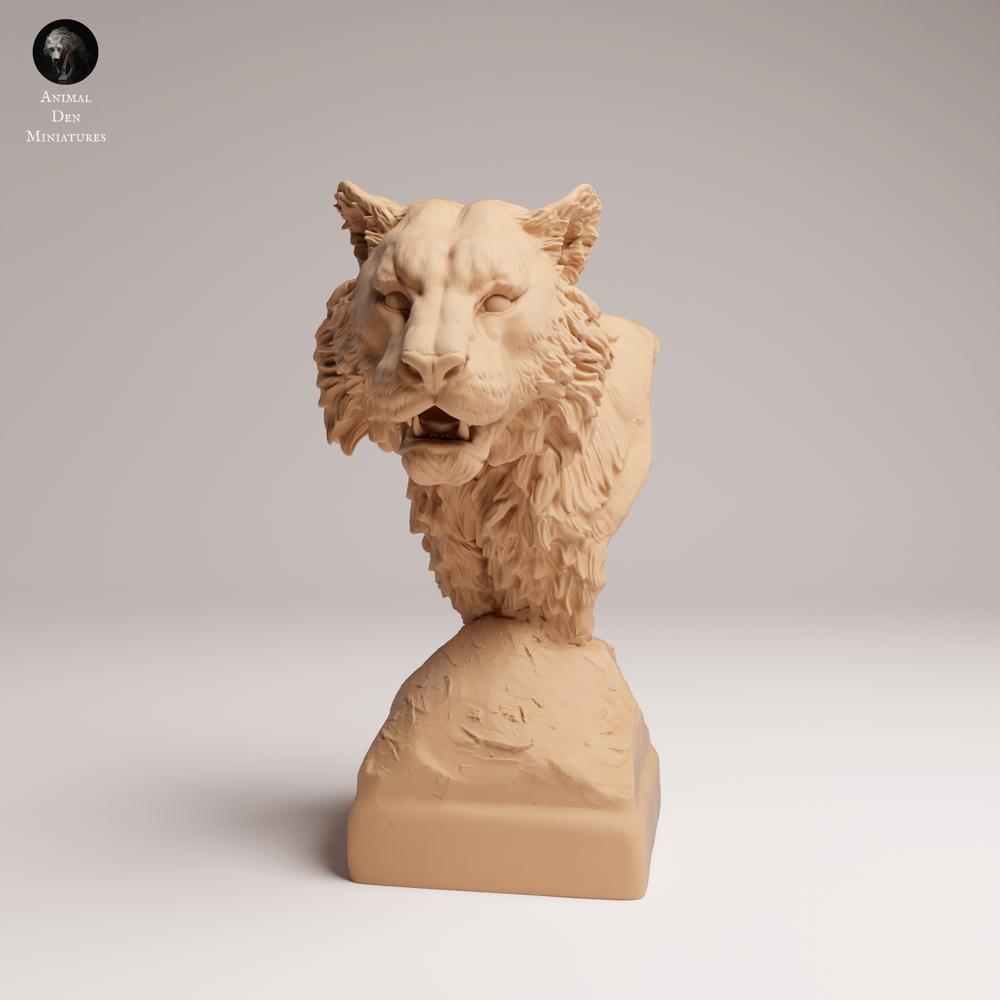 Productfoto 2: Wild dierfiguur: Sumatra-tijger - buste (25_03_08)