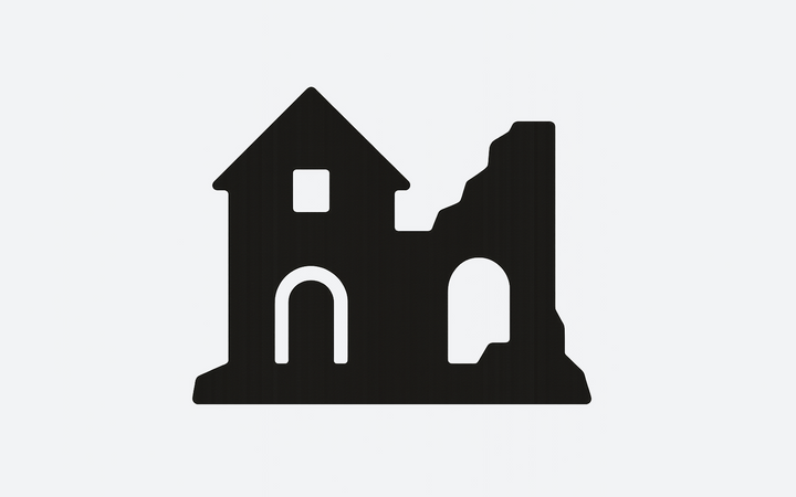 Gebouwen, ruïnes & grote terreinstukken