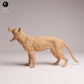 Productfoto Tabletop 28mm Lord of the Print (LotP) 2: Wilde dierenfiguur: buidelwolf (Tasmaanse tijger) - gapend (26_04_09)