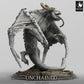 Productfoto Tabletop 28mm Lord of the Print (LotP) 0: Tabletop Miniatuur: Vleugelige Demonenkoning Grogbann - Gargoyle-Demon, Helwezen, Dungeon-Baasmonster (24_05_H2)