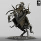 Productfoto Tabletop 28mm Lord of the Print (LotP) 0: Tabletop Miniatuur: Donkere Paladijn op stijgende strijdros - Heldenridder / Vervloekte ruiter, Elite-kavalerie ruiterfiguur (24_05_T)