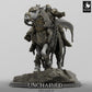 Productfoto Tabletop 28mm Lord of the Print (LotP) 0: Tabletop Miniatuur: Donkere Paladijn te Paard, Dodenrijder, Chaos-Ruiter, Ruiter-Leider (24_05_O)