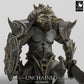 Productfoto Tabletop 28mm Lord of the Print (LotP) 0: Fantasy Figuur: Minotaurus Krijger met Schild en Grootzwaard, Minotaur Warrior, Chaos Berserker (24_05_G4)