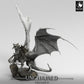 Productfoto Tabletop 28mm Lord of the Print (LotP) 0: Tabletop Miniatuur: Oorlogsdraak met Draakrijder, Wyrm Grootmonster, Oorlogsdraken (24_05_J1)