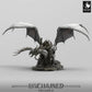 Productfoto Tabletop 28mm Lord of the Print (LotP) 0: Tabletop Miniatuur: Drakenrijder op Oorlogsdraken - Wyrmrijder, Drakenheer, donkere oorlogsheer, monsterrijder met lans (24_05_J3)