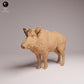 Productfoto Tabletop 28mm Lord of the Print (LotP) 2: Wilddier dierenfiguur: wild zwijn (26_07_08)