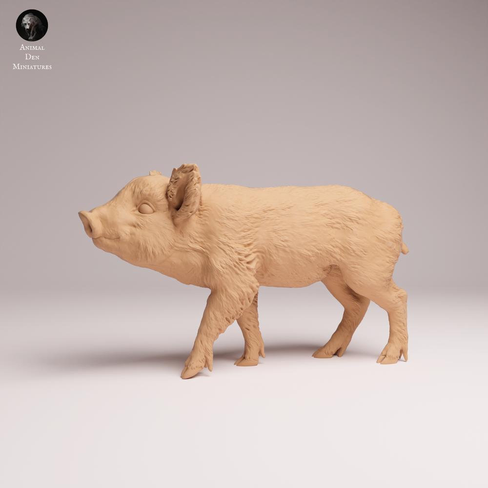 Productfoto Tabletop 28mm Lord of the Print (LotP) 1: Wildlife dierenfiguur: wildzwijnbig (26_07_01)