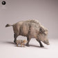 Productfoto Tabletop 28mm Lord of the Print (LotP) 3: Wilddierenfiguur: wildzwijnzeug met big (26_07_07)