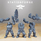 Productfoto 28mm Tabletop Minis Stationforge: Nationale Garde Guerrilla's