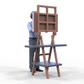 Productfoto Diorama en modelbouw miniatuurfiguur: Schilder met canvas