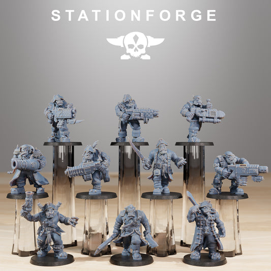Produktfoto 28mm Tabletop Minis Heroforge: Pirates