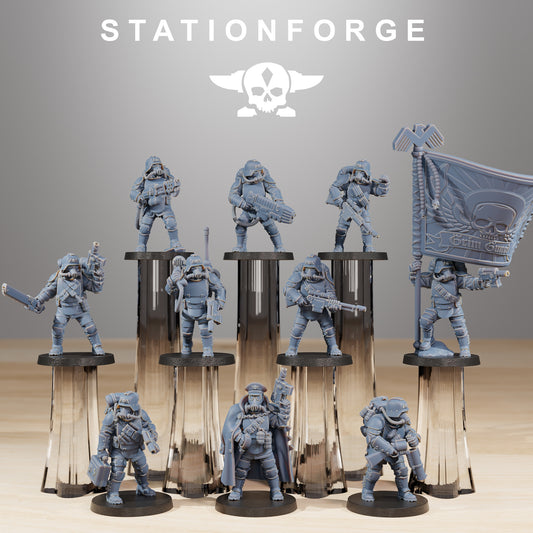 Produktfoto 28mm Tabletop Minis Stationforge: Ironclads