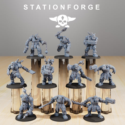 Produktfoto 28mm Tabletop Minis Stationforge: Plague Spreadaz