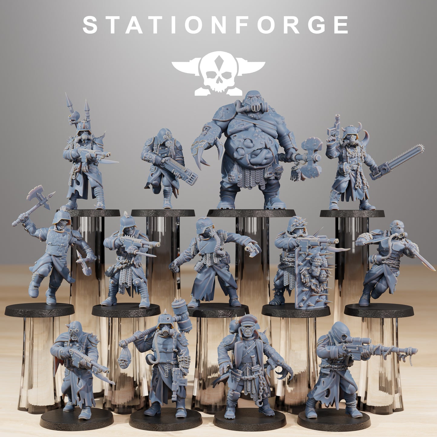 Productfoto 28mm Tabletop Minis Stationforge: Corrupted Guard