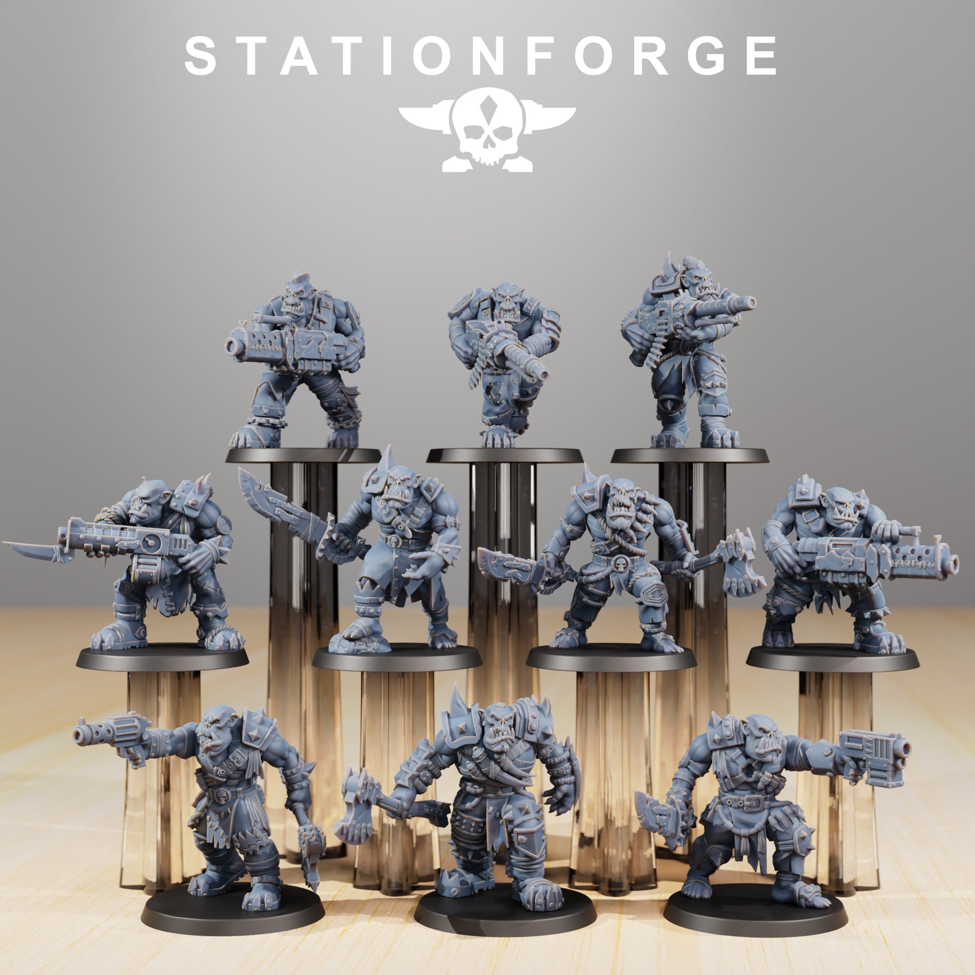 Productfoto 28mm Tabletop Minis Stationforge: Strappaz