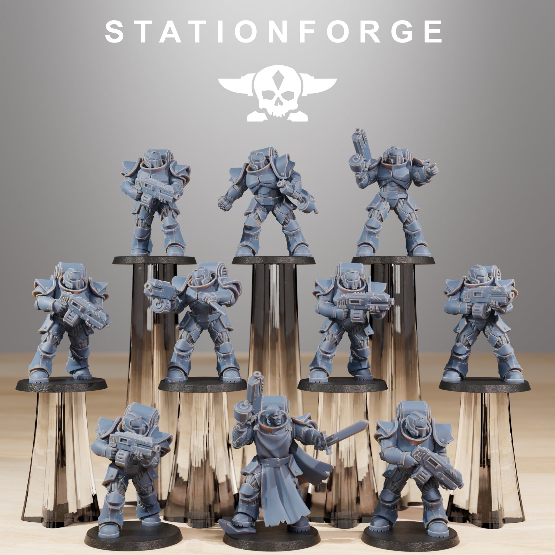 Productfoto 28mm Tabletop Minis Stationforge: Socratis Legion