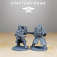 Productfoto 28mm Tabletop Minis Stationforge: Gepantserde Eenheid