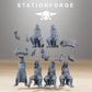 Productfoto 28mm Tabletop Minis Stationforge: Feestmaaltijd