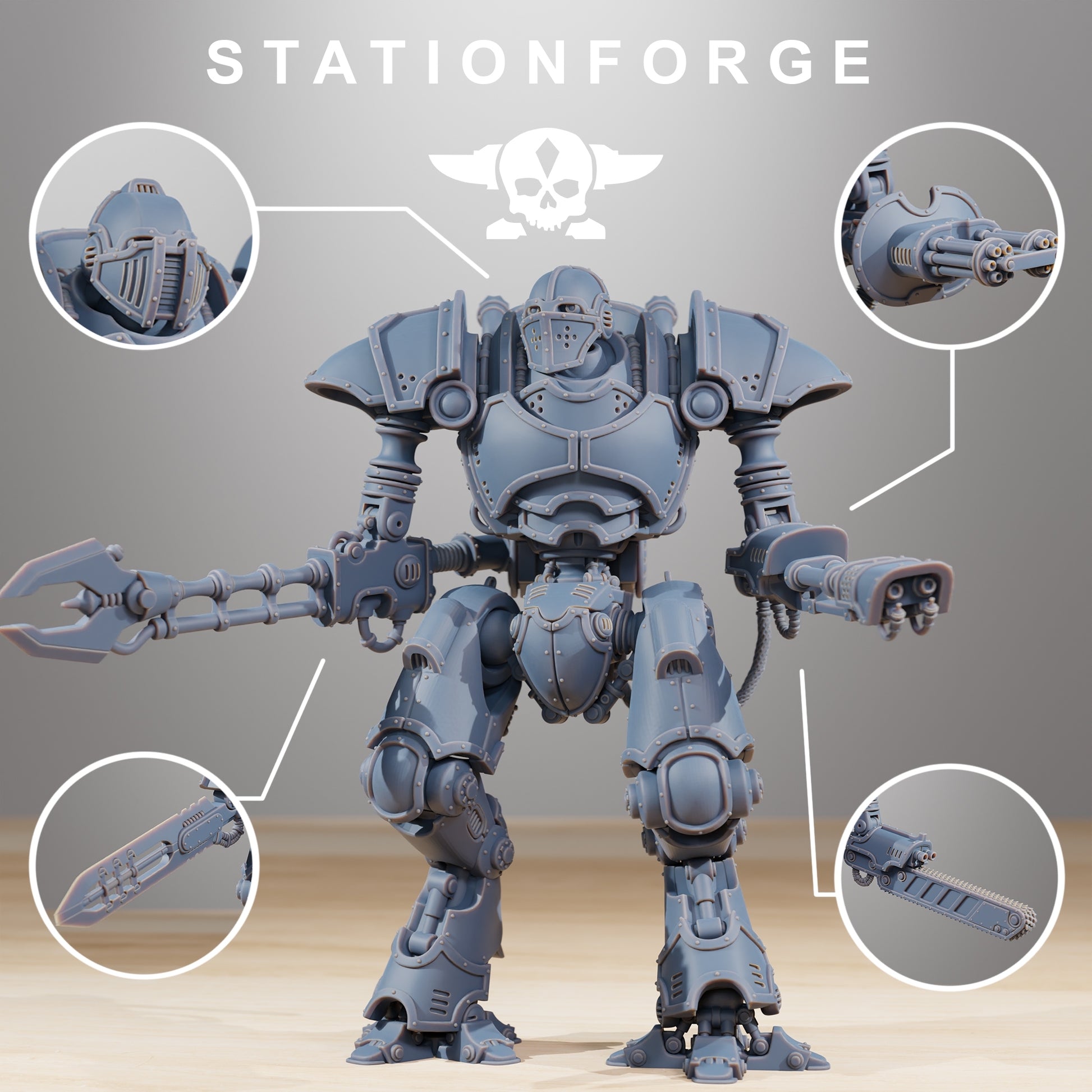 Productfoto 28mm Tabletop Minis Stationforge: Armageddon