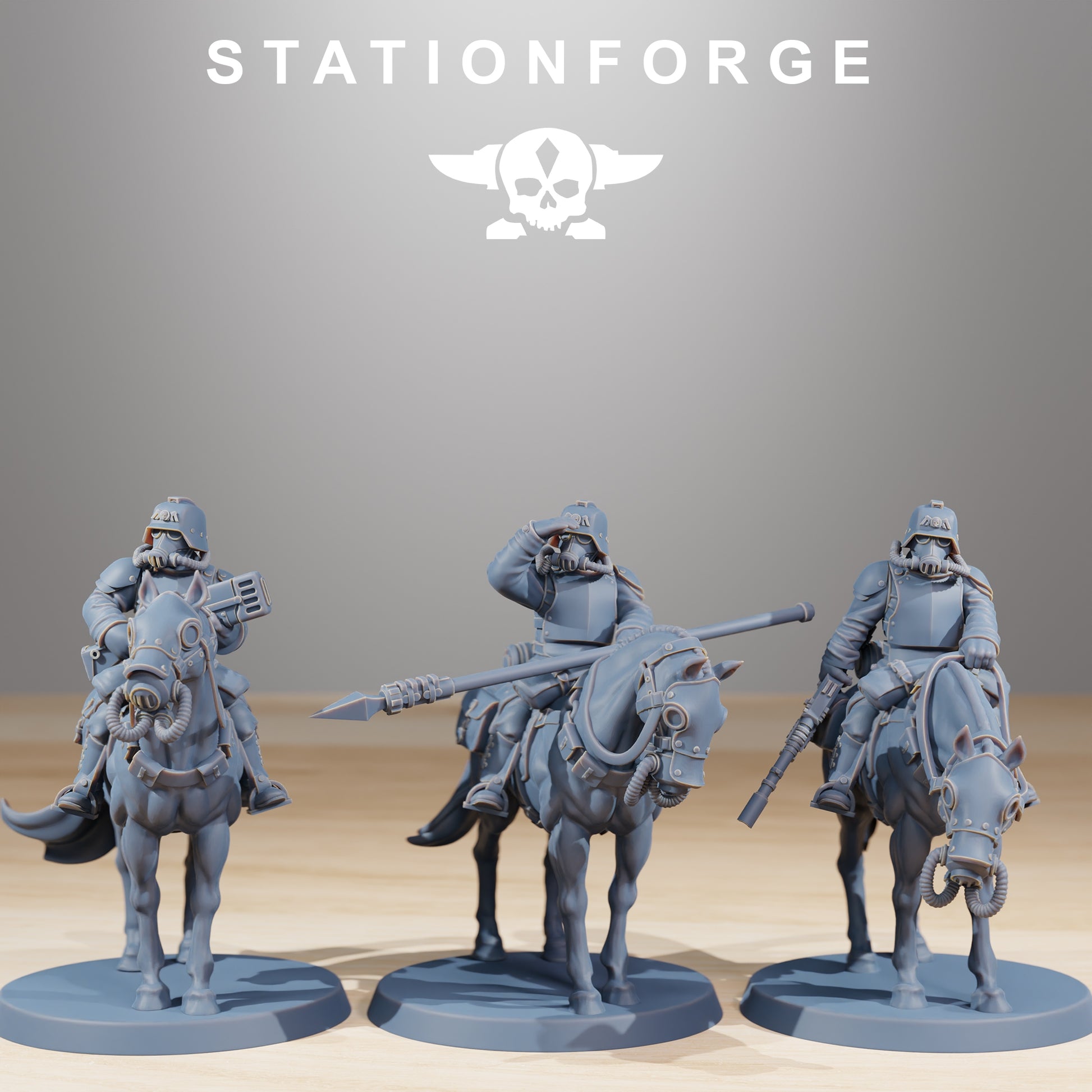 Productfoto 28mm Tabletop Minis Stationforge: Cavalerie