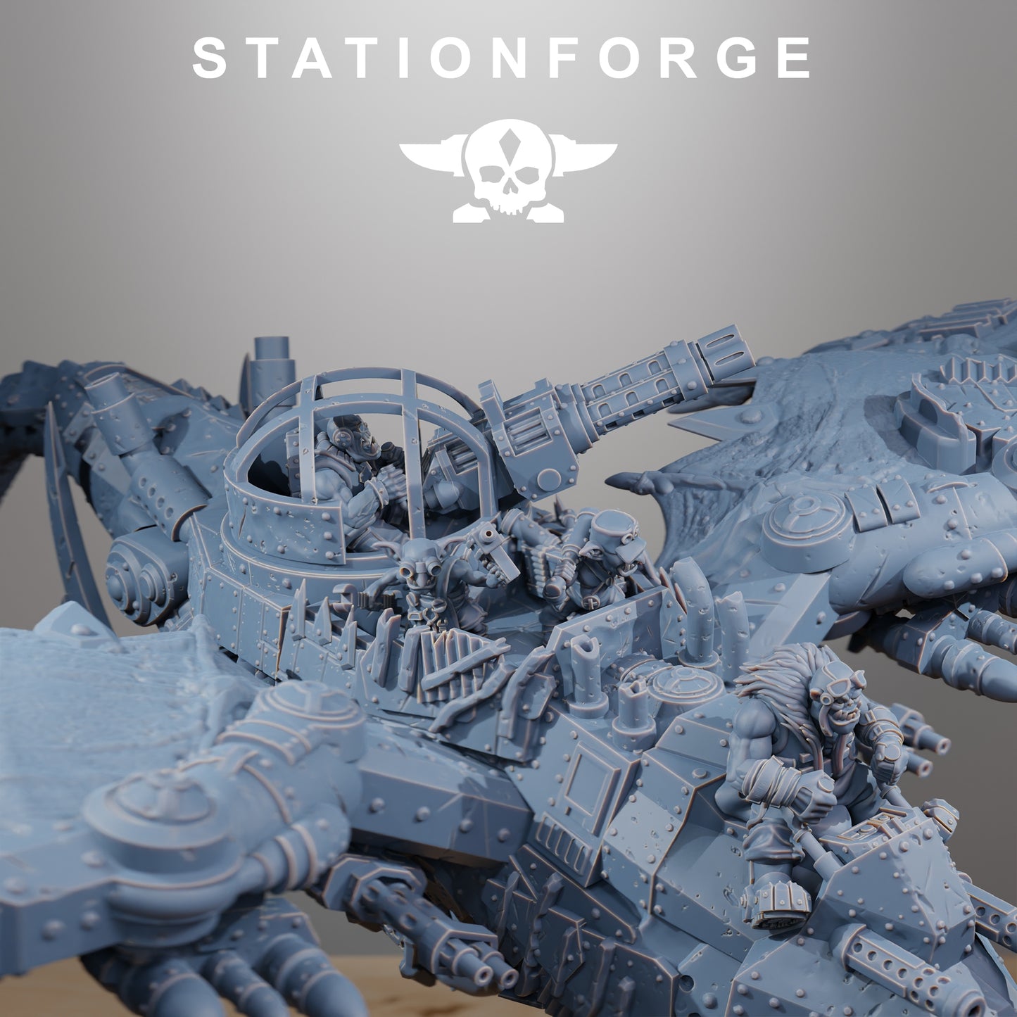 Productfoto 28mm Tabletop Minis Stationforge: Ork Bomba
