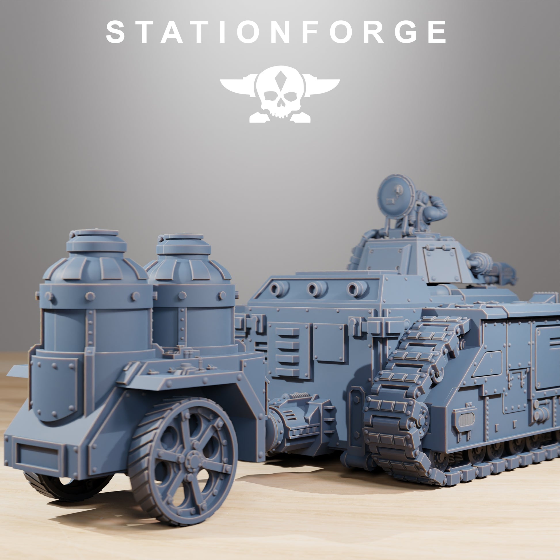 Productfoto 28mm Tabletop Minis Stationforge: Vlamtank