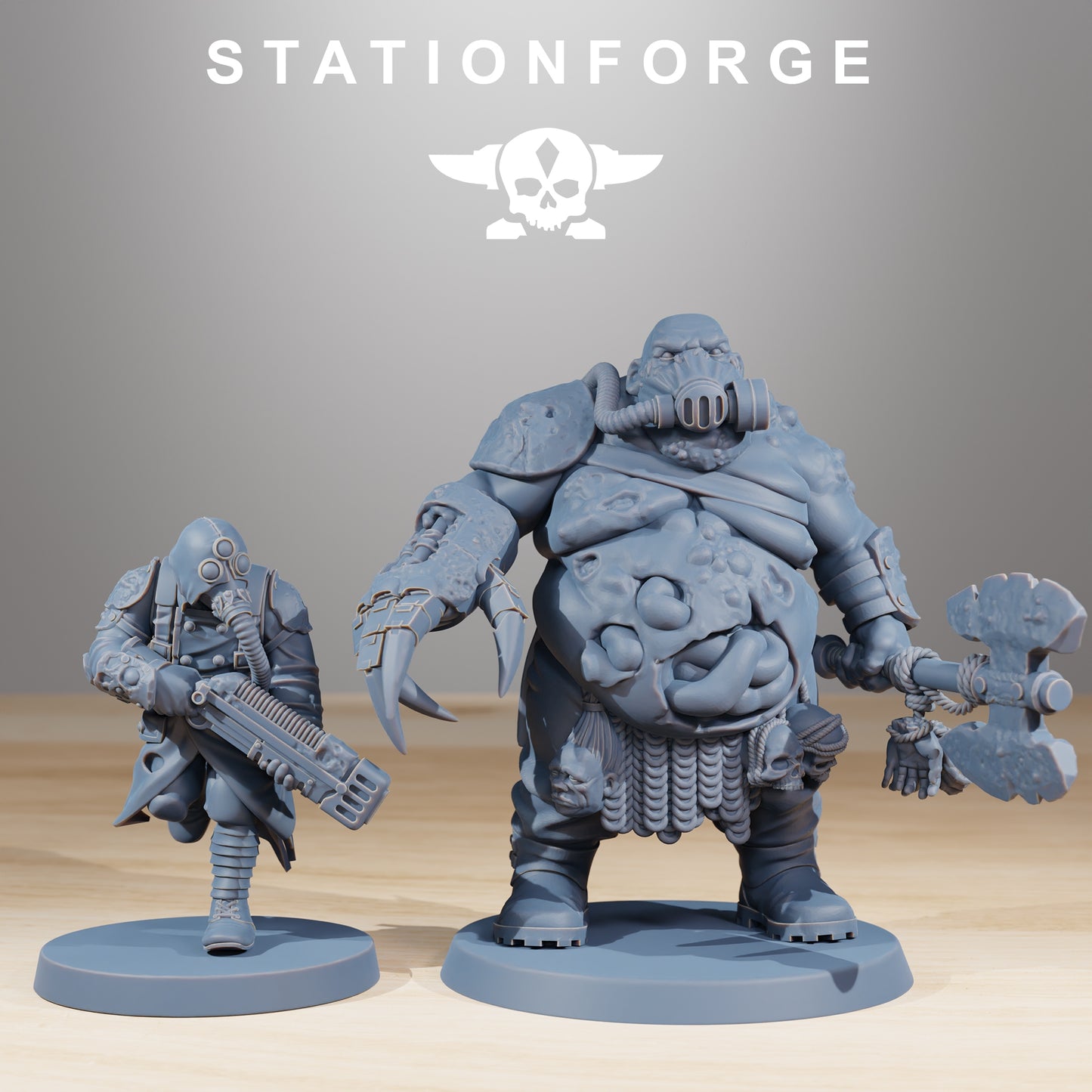 Productfoto 28mm Tabletop Minis Stationforge: Corrupted Guard