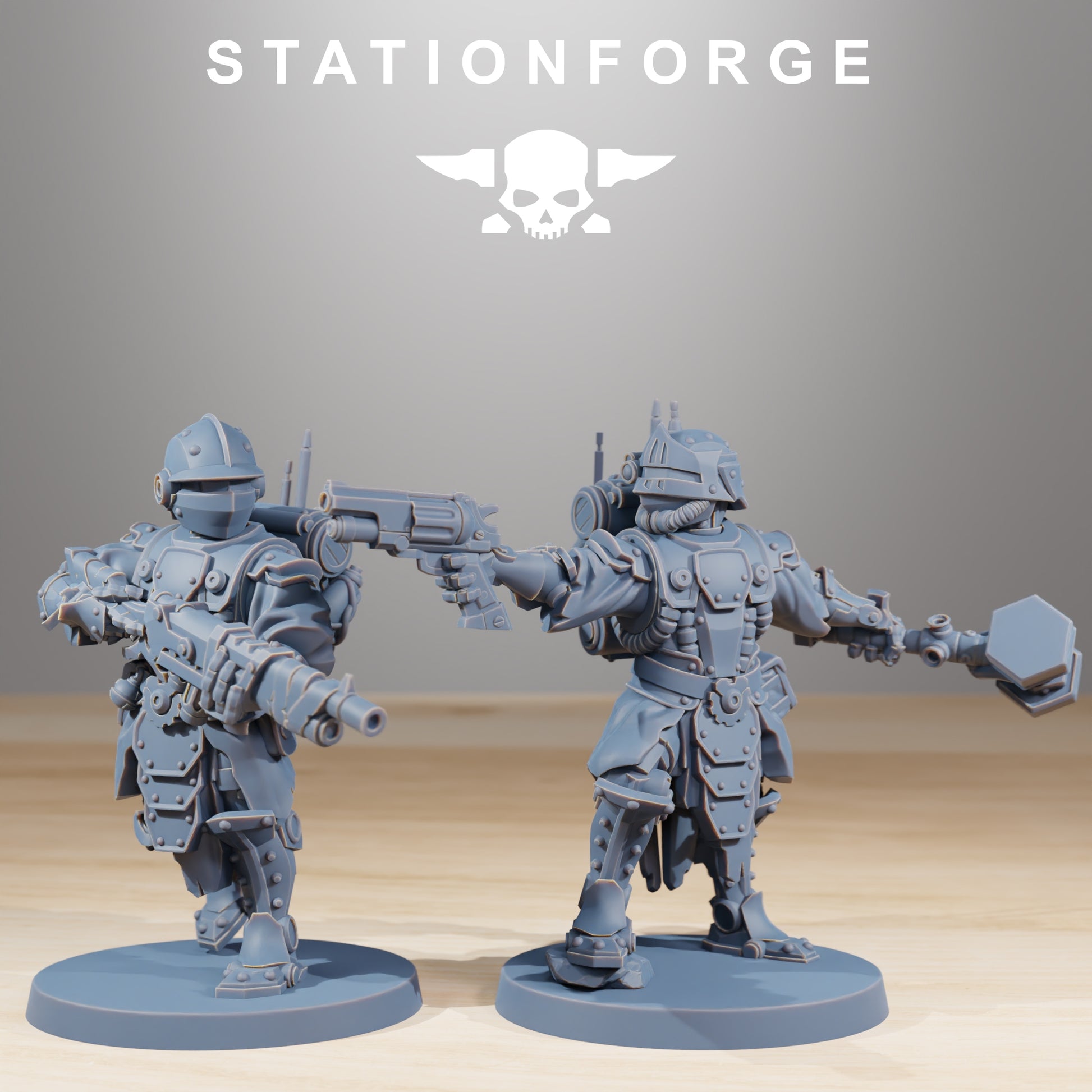 Productfoto 28mm Tabletop Minis Stationforge: Frontliners Infanterie