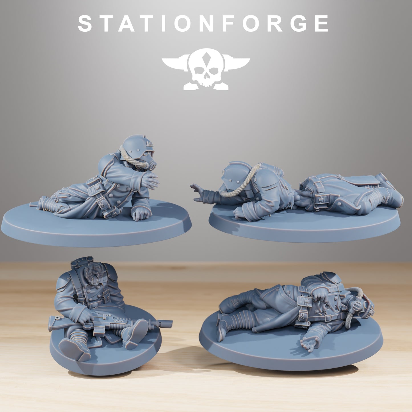 Productfoto 28mm Tabletop Minis Stationforge: The Fallen