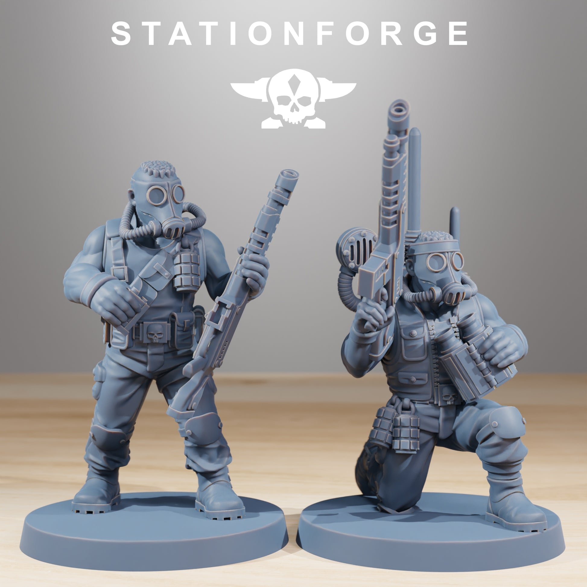 Productfoto 28mm Tabletop Minis Stationforge: Jungle Fighters