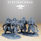 Productfoto 28mm Tabletop Minis Stationforge: Gepantserde Eenheid