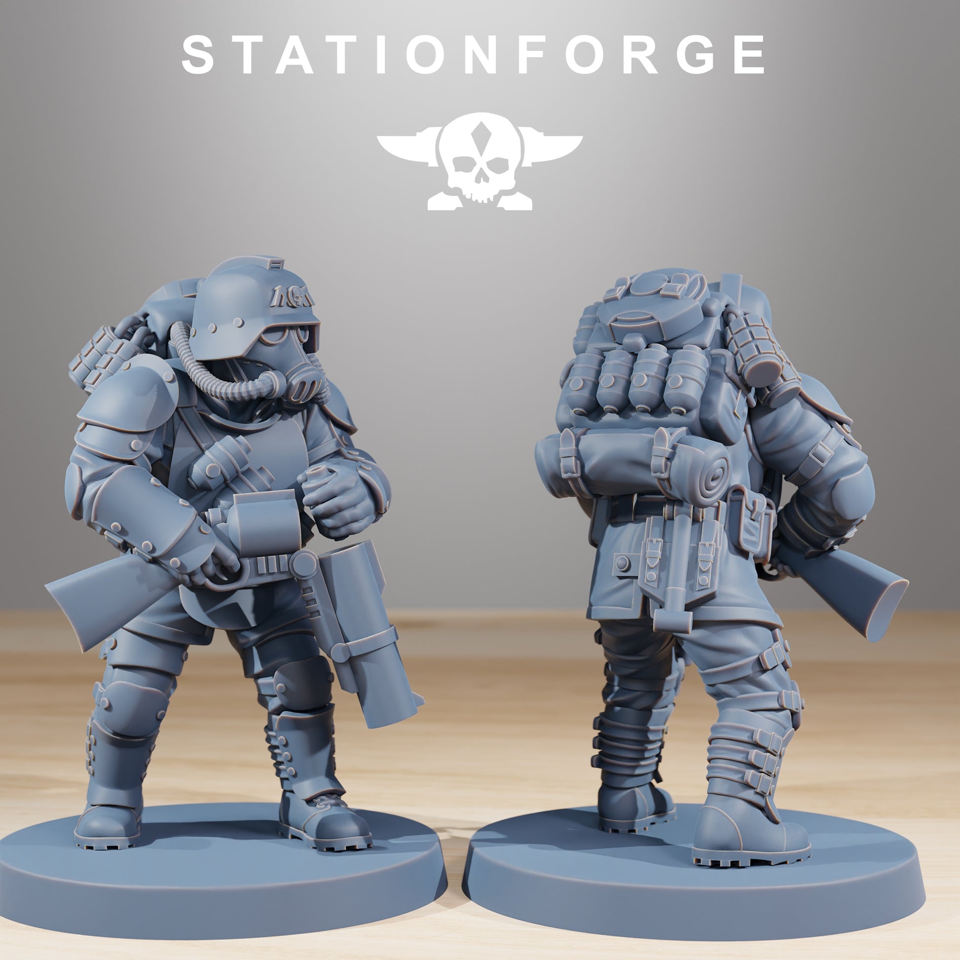 Productfoto 28mm Tabletop Minis Stationforge: Ironclads
