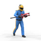 Produktfoto Diorama und Modellbau Miniatur Figur: Pit-Crew Set, 6 Figuren