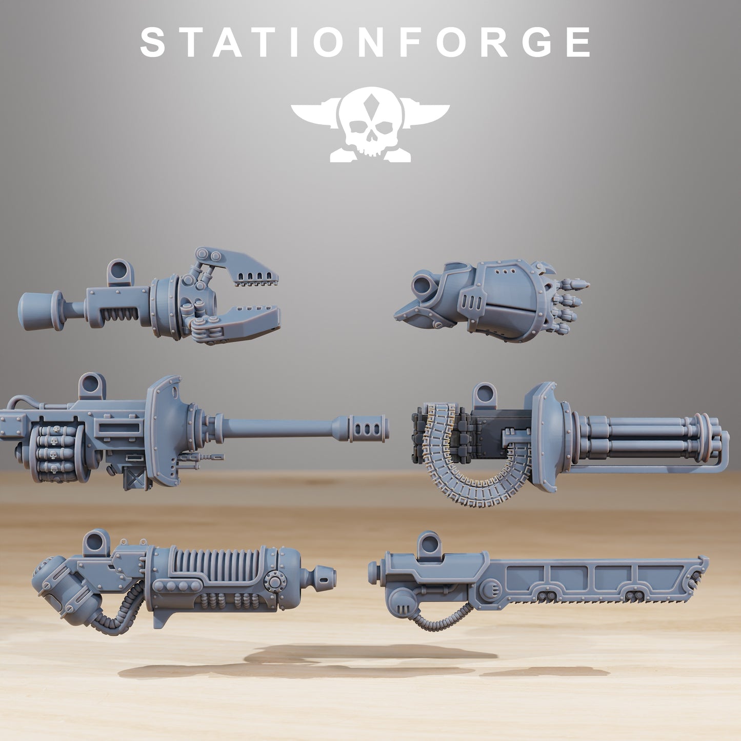 Productfoto 28mm Tabletop Minis Stationforge: Defender MK2
