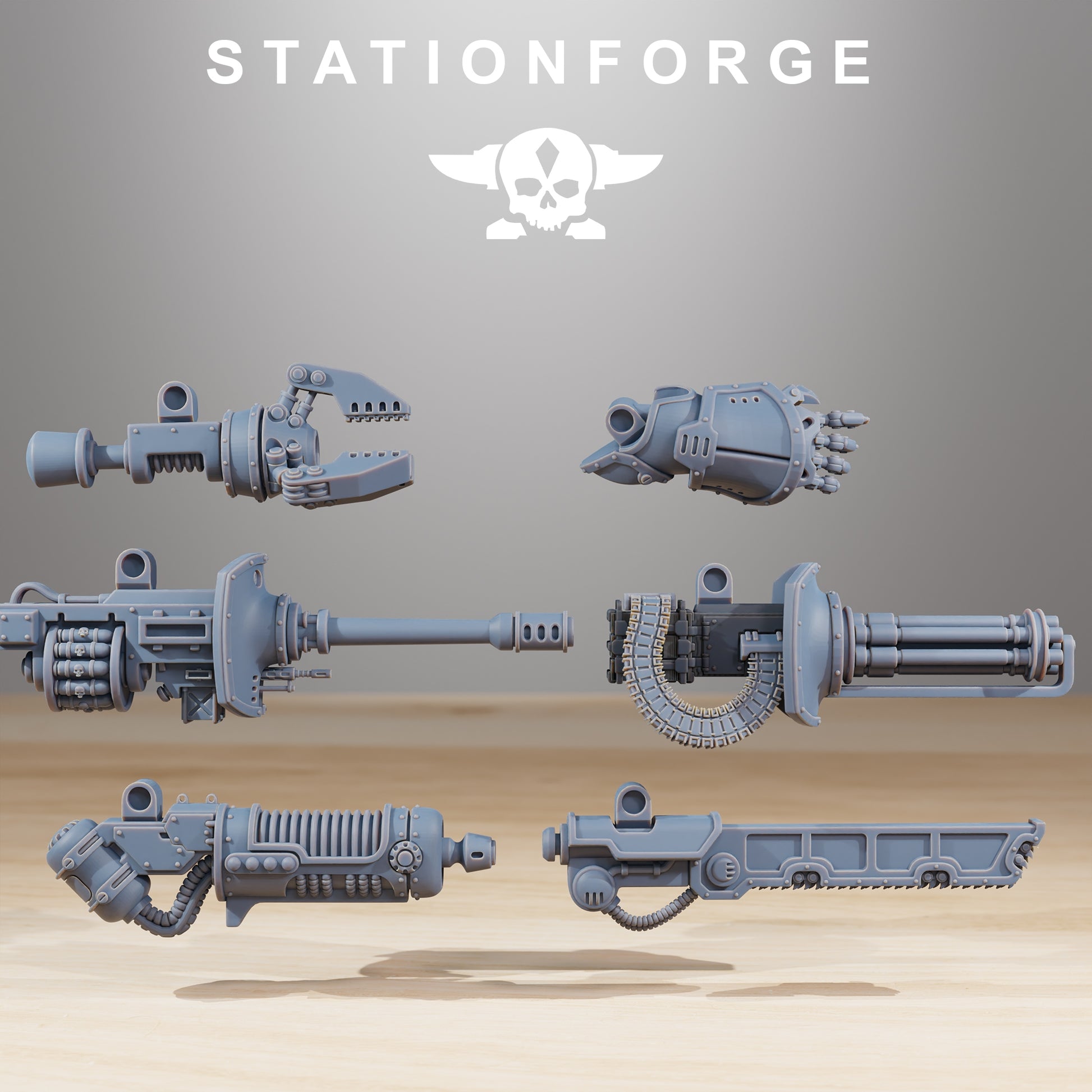 Productfoto 28mm Tabletop Minis Stationforge: Defender MK2