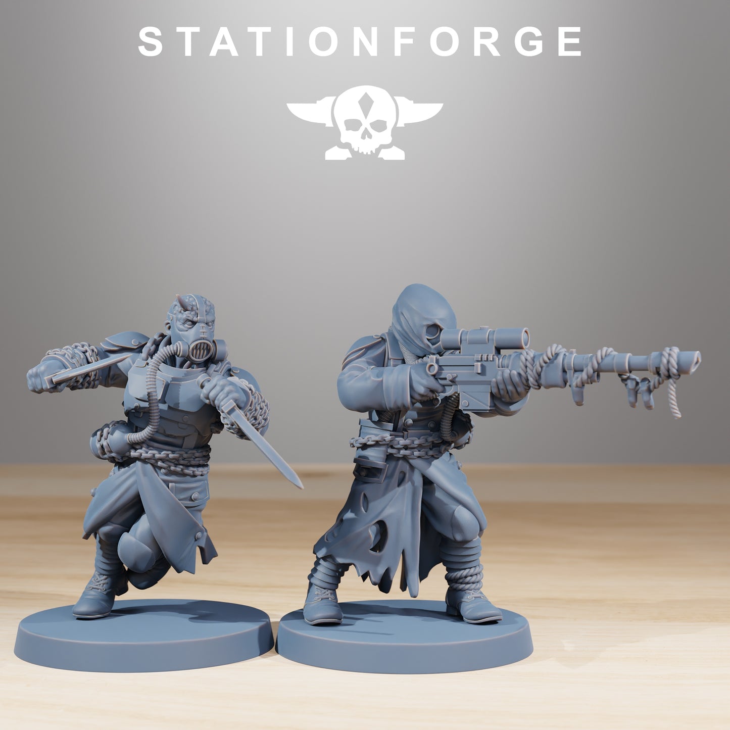 Productfoto 28mm Tabletop Minis Stationforge: Corrupted Guard