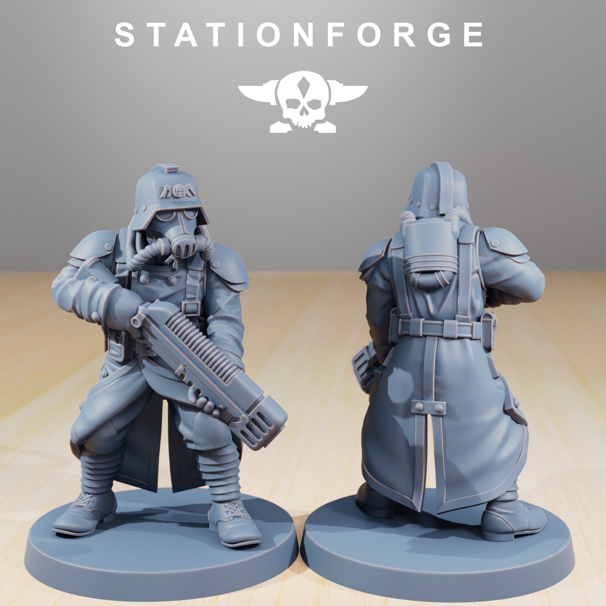 Productfoto 28mm Tabletop Minis Stationforge: Command Force
