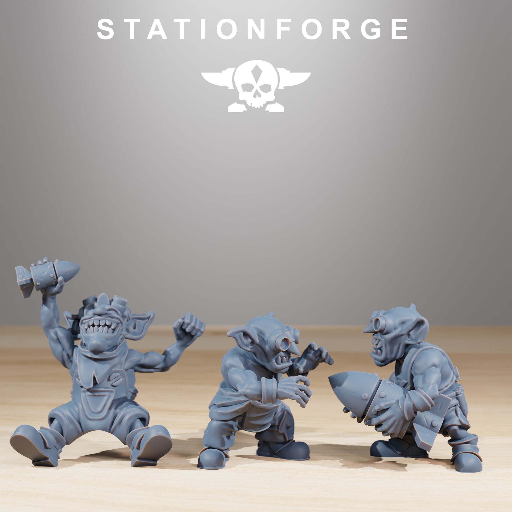Productfoto 28mm Tabletop Minis Stationforge: Run Rolla