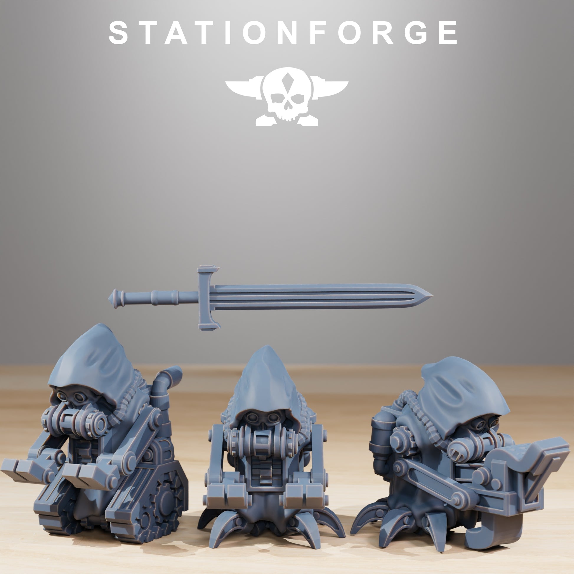 Productfoto 28mm Tabletop Minis Stationforge: Leider