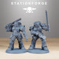 Productfoto 28mm Tabletop Minis Stationforge: Melee Infanterie