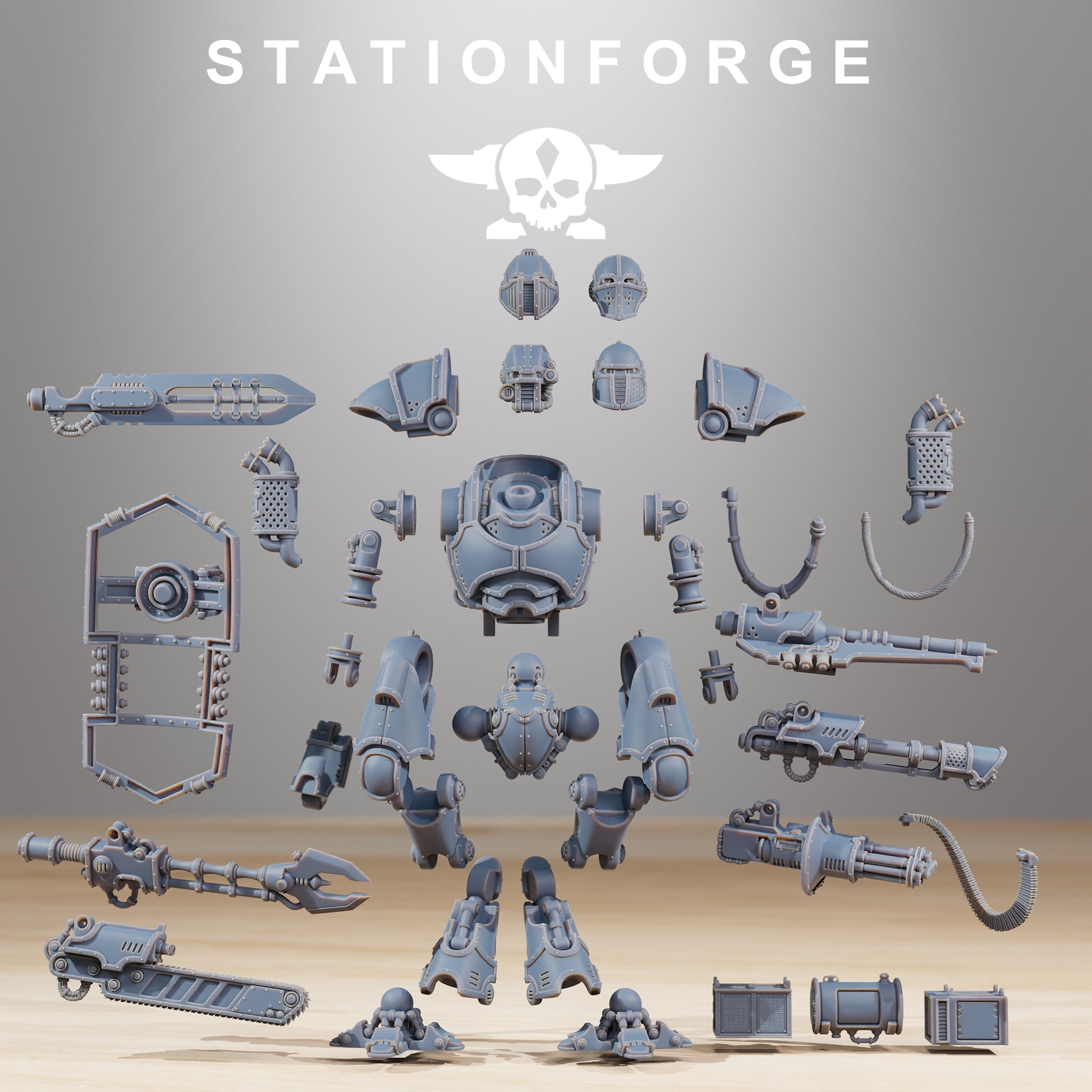 Productfoto 28mm Tabletop Minis Stationforge: Armageddon