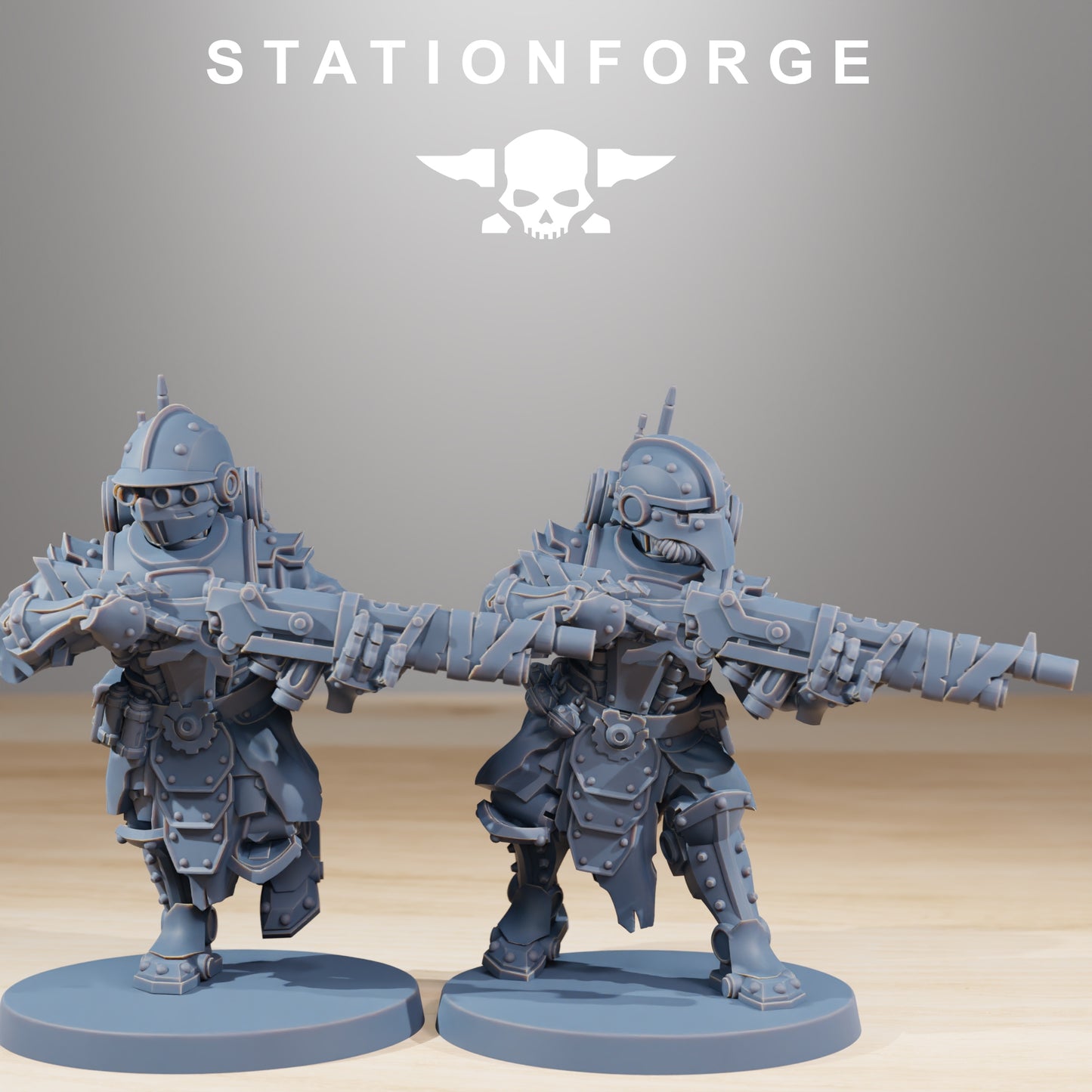 Productfoto 28mm Tabletop Minis Stationforge: Frontliners Infanterie
