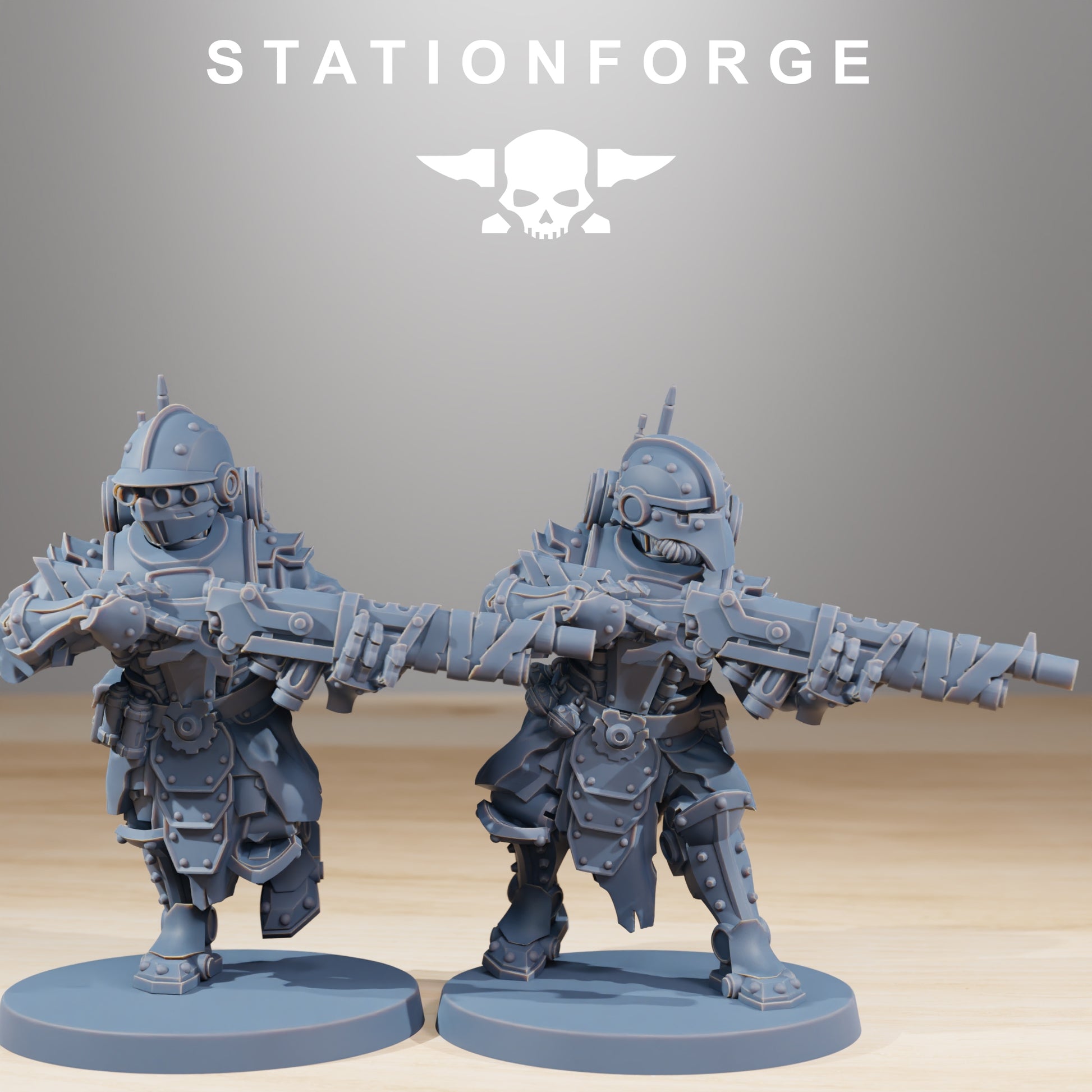 Productfoto 28mm Tabletop Minis Stationforge: Frontliners Infanterie