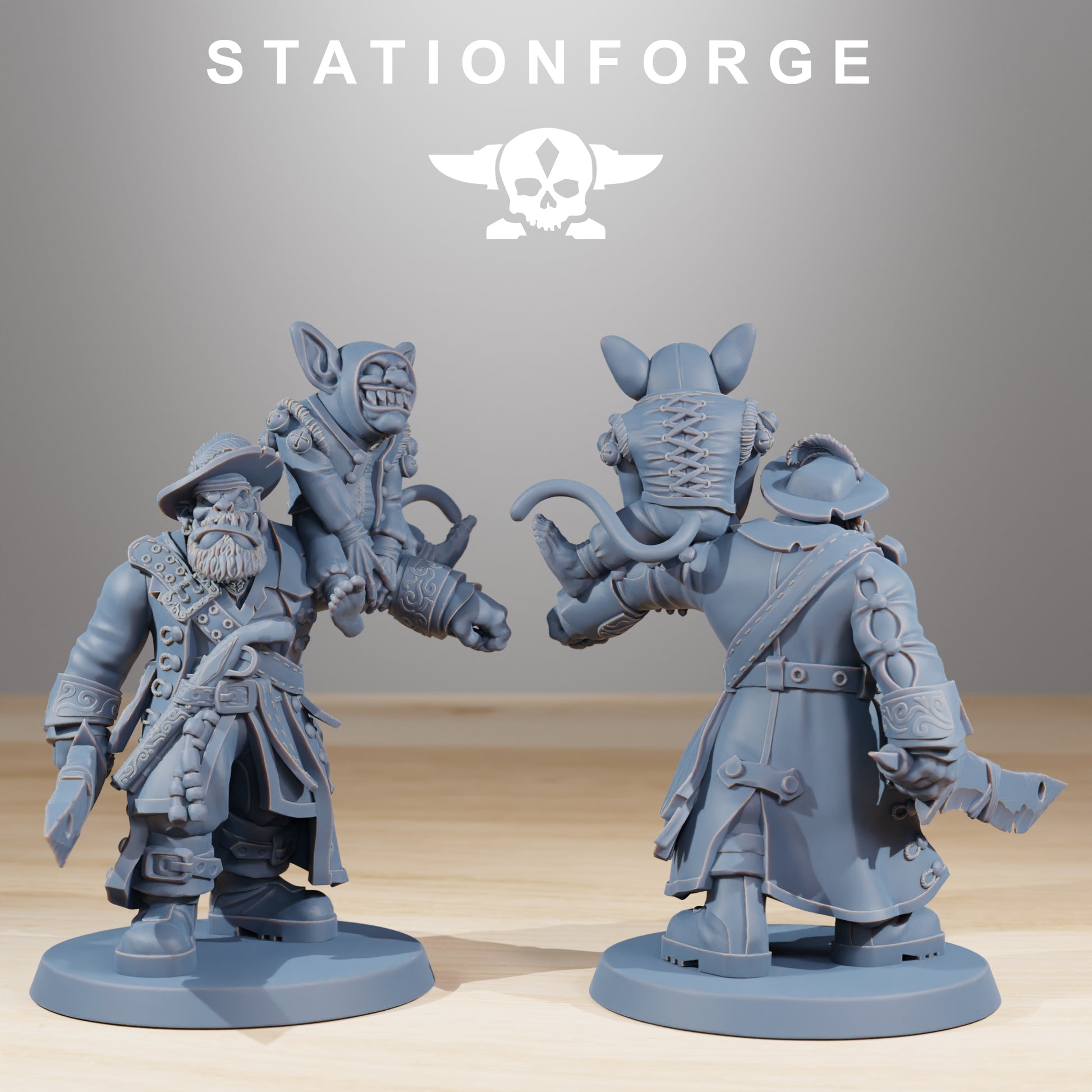 Productfoto 28mm Tabletop Minis Stationforge: Gobs Piraten